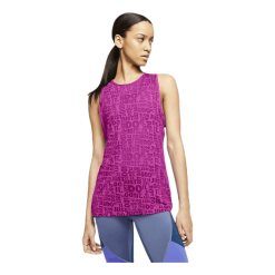 Nike JDI Burnout Tank Pink/White