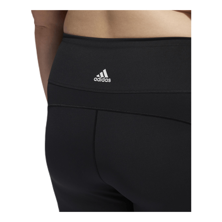 ADIDAS Believe This 2.0 3 Stripe 7/8 Tight Plus Size Black / White 10 ADIDAS Believe This 2.0 3 Stripe 7/8 Tight Plus Size Black / White - Image 8