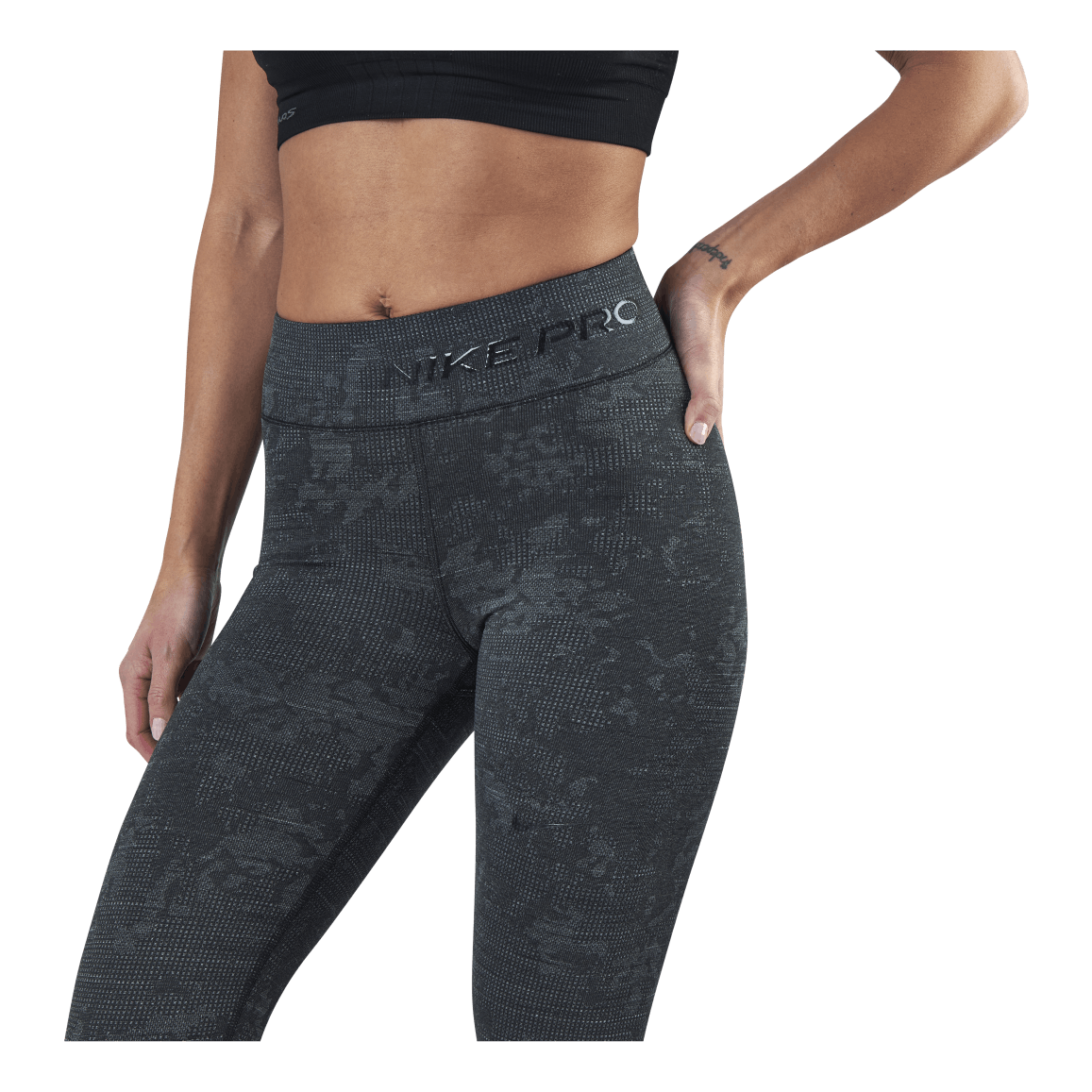 Nike Pro HyperWarm Therma Tight Black/Grey 7 Nike Pro HyperWarm Therma Tight Black/Grey - Image 5