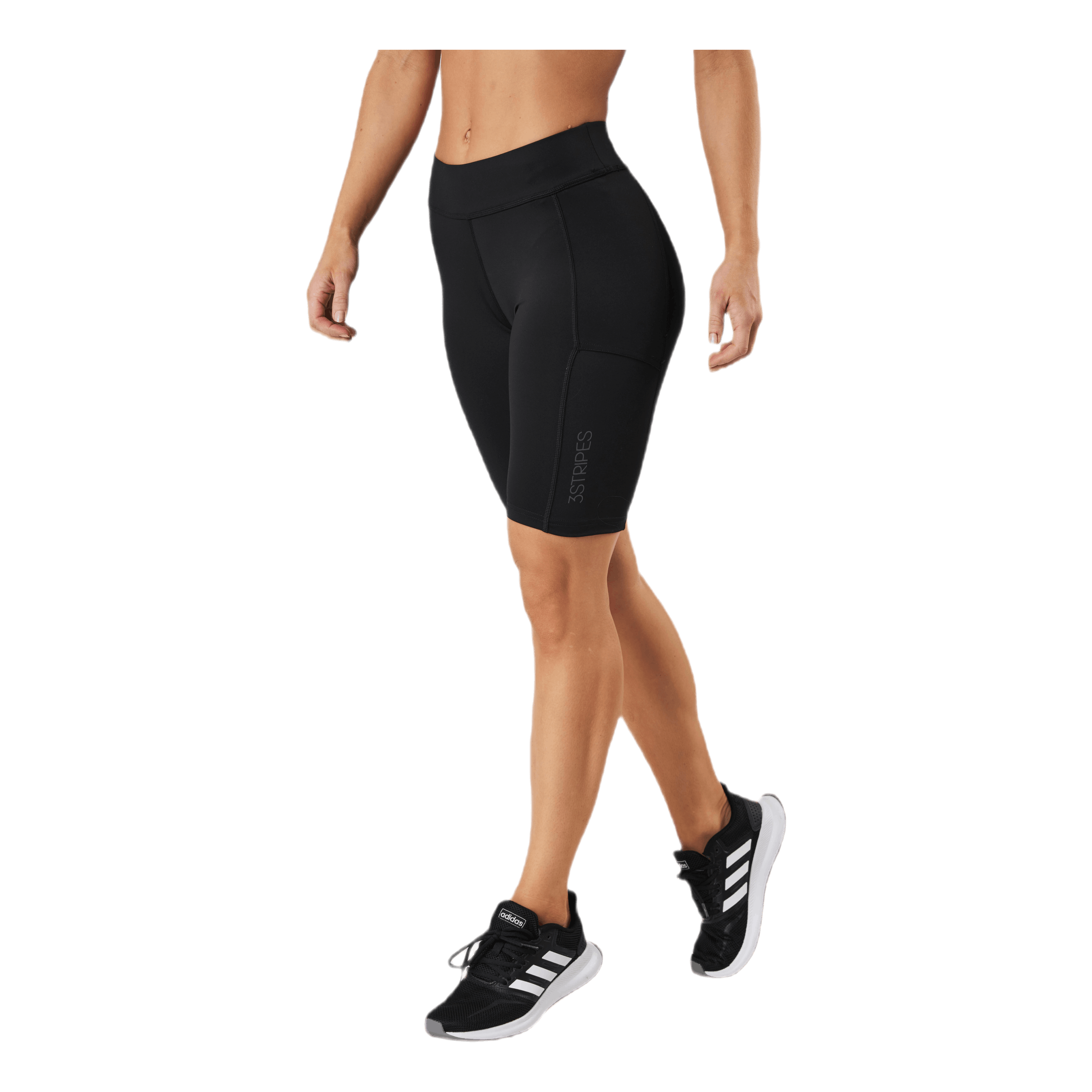 ADIDAS TENNIS Club Short Tights White/Black 4 ADIDAS TENNIS Club Short Tights White/Black - Image 2