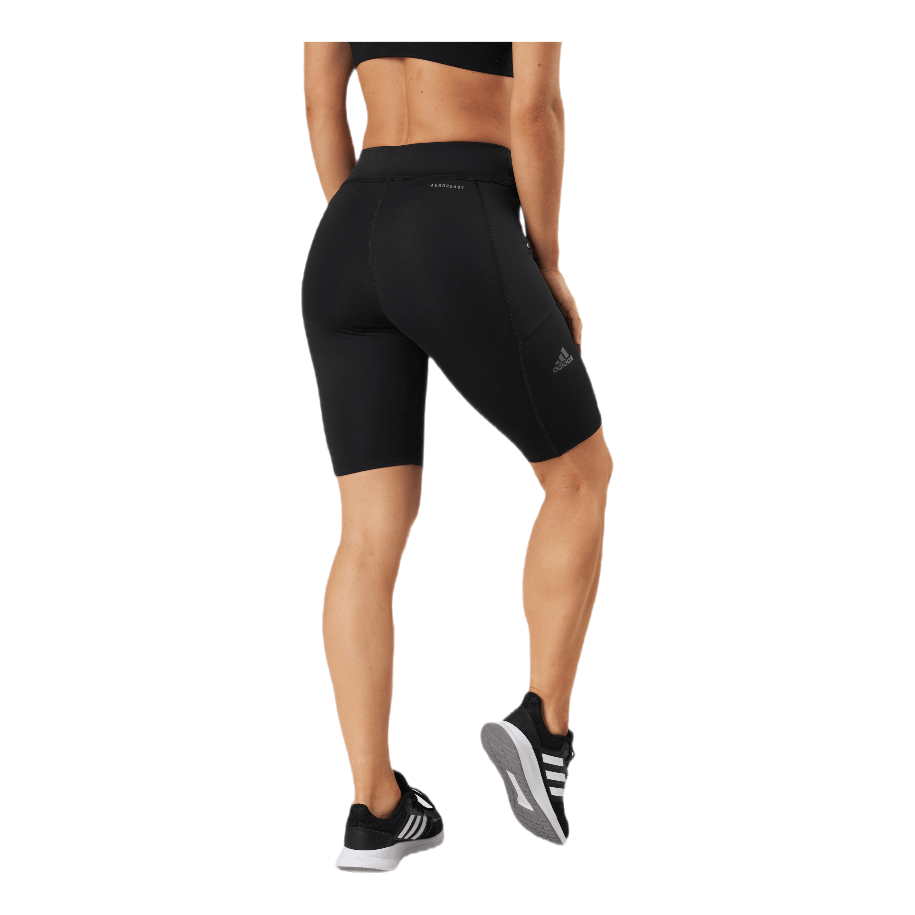 ADIDAS TENNIS Club Short Tights White/Black 5 ADIDAS TENNIS Club Short Tights White/Black - Image 3