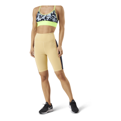 Kari Traa Janni High Waist Shorts Yellow