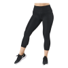 Nike Fast Women's Mid-Rise Crop Running Leggings BLACK/REFLECTIVE SILV
