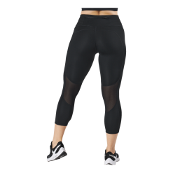 Nike Fast Women's Mid-Rise Crop Running Leggings BLACK/REFLECTIVE SILV -Majice s tankom Prodajna trgovina 09440 70 003