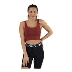 Nike Yoga Luxe Crop Top Orange