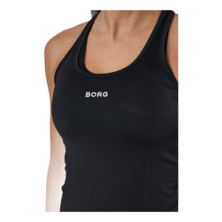 BJØRN BORG Borg Tank Black -Majice s tankom Prodajna trgovina 09447 36 004