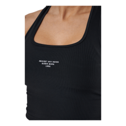 BJØRN BORG Night Rib Crop Tank Black -Majice s tankom Prodajna trgovina 09447 52 004