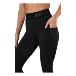 ADIDAS Techfit Long Branded Elastic Tight Black / White -Majice s tankom Prodajna trgovina 09454 25 004