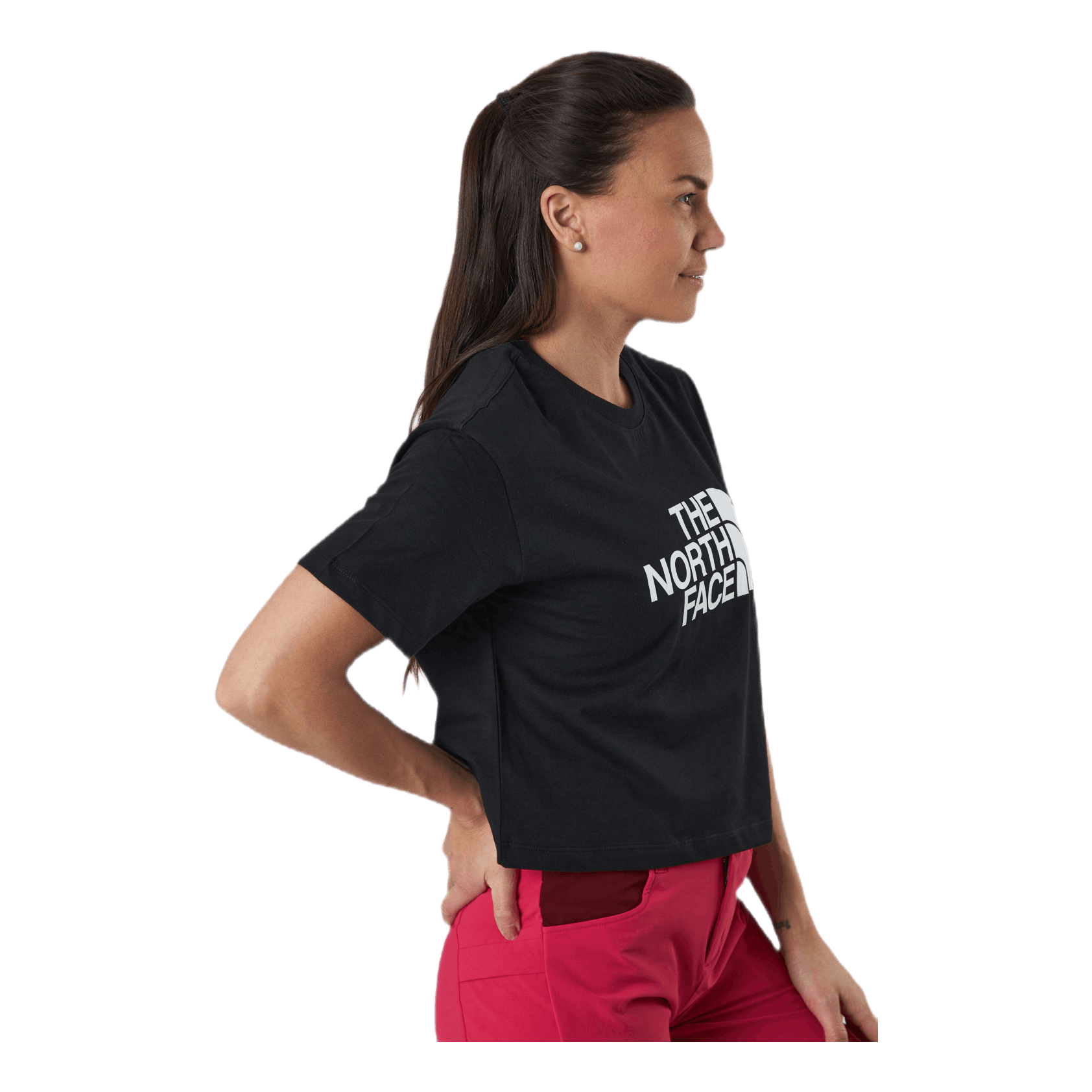 The North Face Cropped Easy Tee Black 4 The North Face Cropped Easy Tee Black - Image 2
