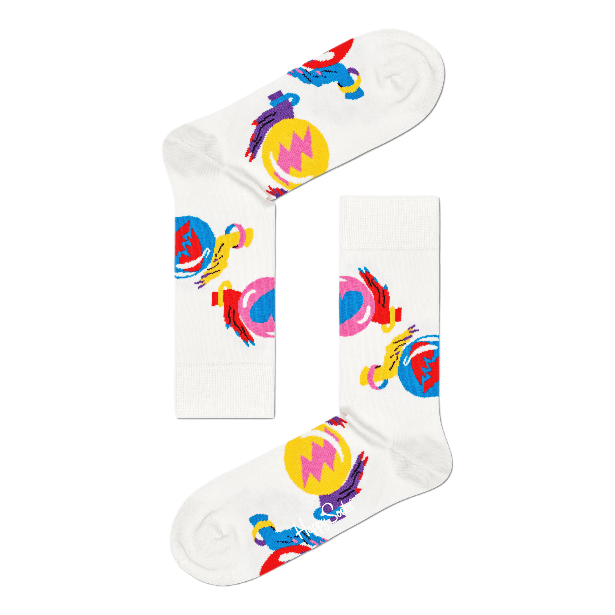 Happy Socks Circus 2-Pack Gift Box Patterned 3 Happy Socks Circus 2-Pack Gift Box Patterned