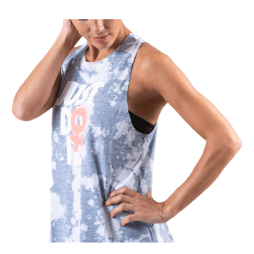 Nike Rebel Sleeveless Top Patterned/Black 8 Nike Rebel Sleeveless Top Patterned/Black - Image 6
