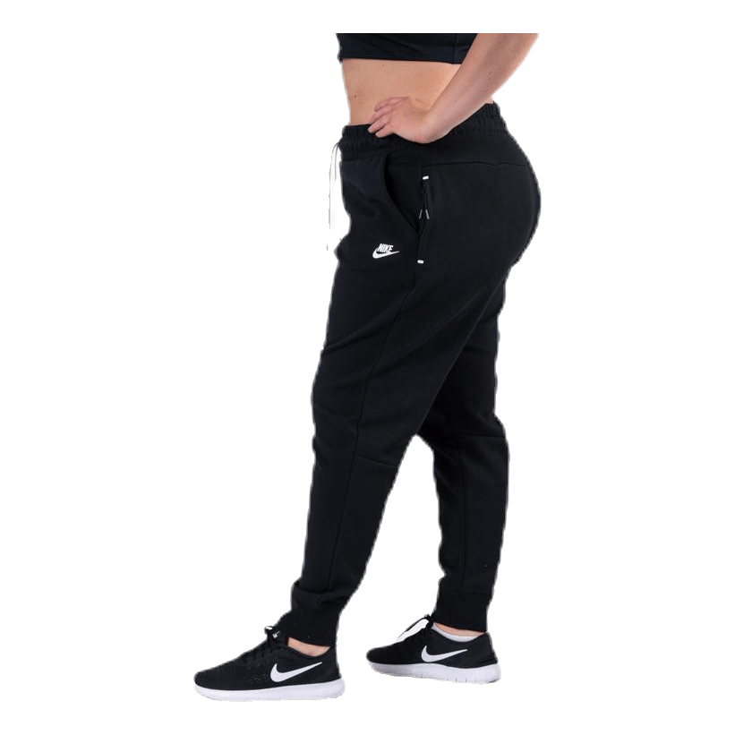 Nike Nsw Tch Flc Pant Plus White/Black 4 Nike Nsw Tch Flc Pant Plus White/Black - Image 2