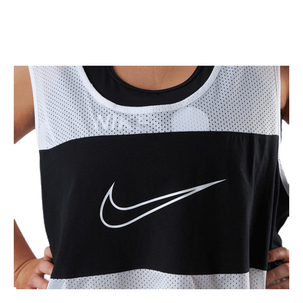 Nike Nsw Mesh Top Tank Plus White/Black 7 Nike Nsw Mesh Top Tank Plus White/Black - Image 5