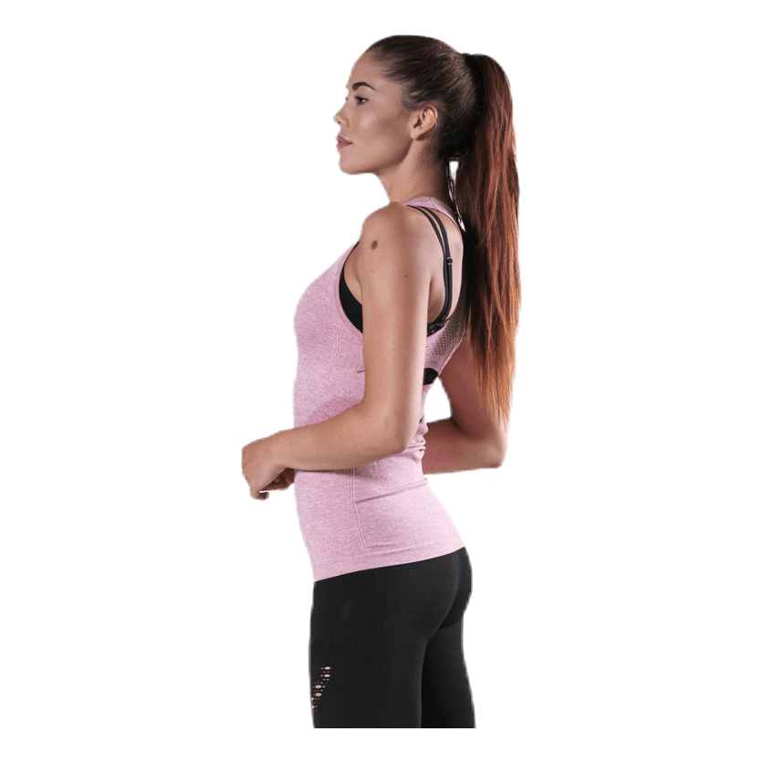 BLACC Fitness Seamless Mesh Tank Pink 4 BLACC Fitness Seamless Mesh Tank Pink - Image 2