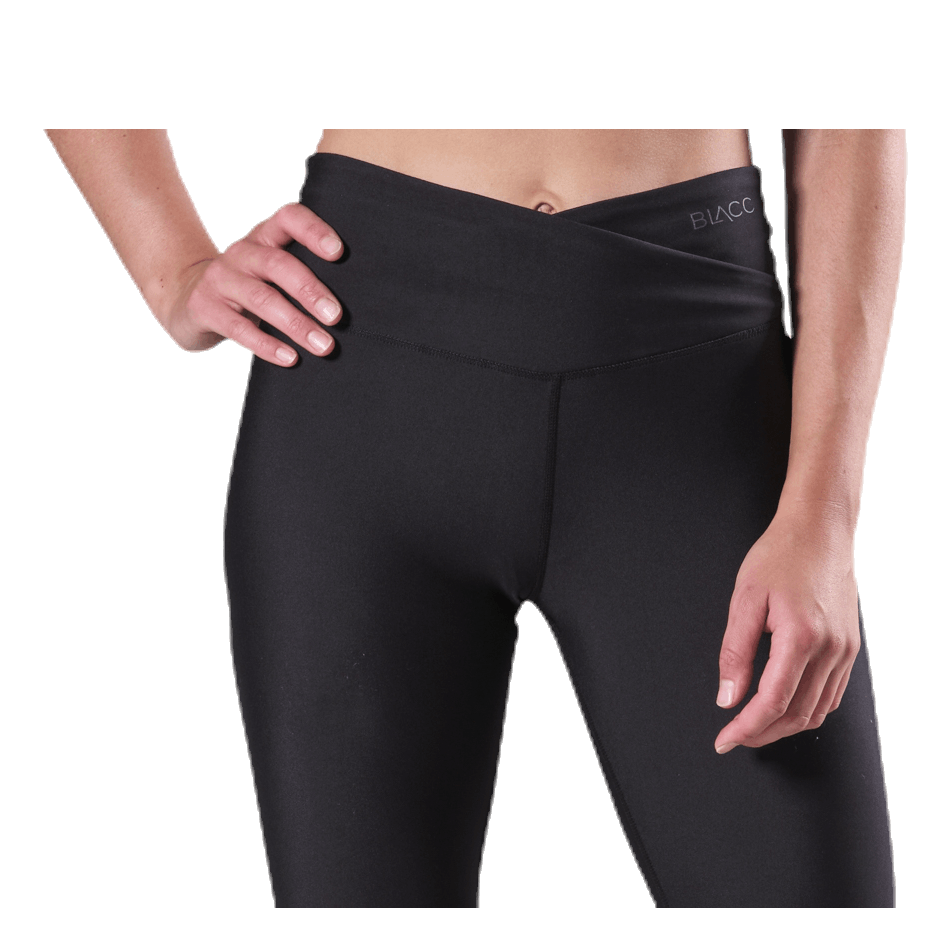 BLACC Spirit Wrap Tights Black 4 BLACC Spirit Wrap Tights Black - Image 2