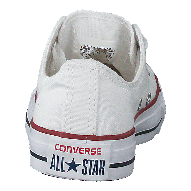 Converse All Star Canvas Ox Optical White 7 Converse All Star Canvas Ox Optical White - Image 5