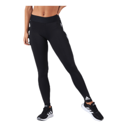 ADIDAS Alphaskin Badge Of Sport Logo Tight Black / White