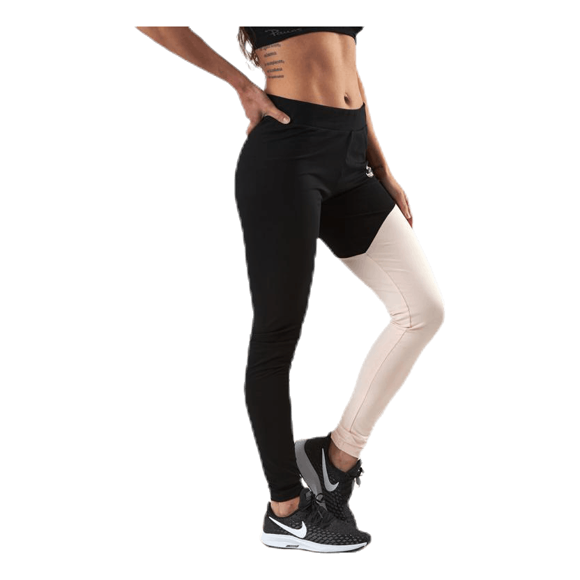 Hummel Zille Tights Pink/Black 4 Hummel Zille Tights Pink/Black - Image 2