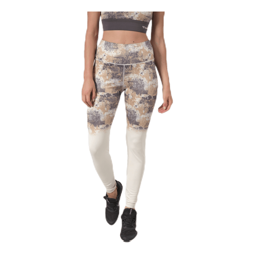 Hummel Lotus High Waist Tights White/Grey 3 Hummel Lotus High Waist Tights White/Grey