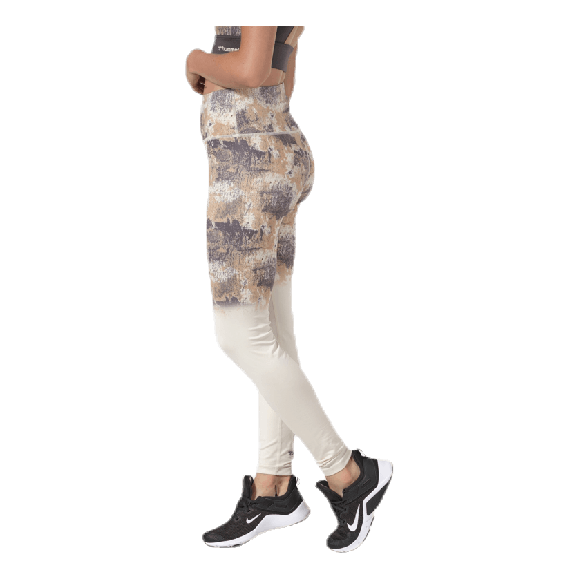 Hummel Lotus High Waist Tights White/Grey 4 Hummel Lotus High Waist Tights White/Grey - Image 2