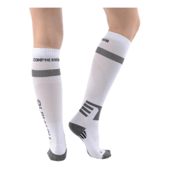 Newline Compression Sock White -Majice s tankom Prodajna trgovina 5705375418652 002