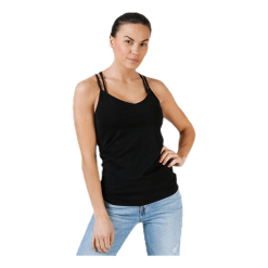 Pieces Sirene Singlet Black