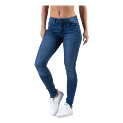 ONLY Carmen Reg Sk Jeans Blue
