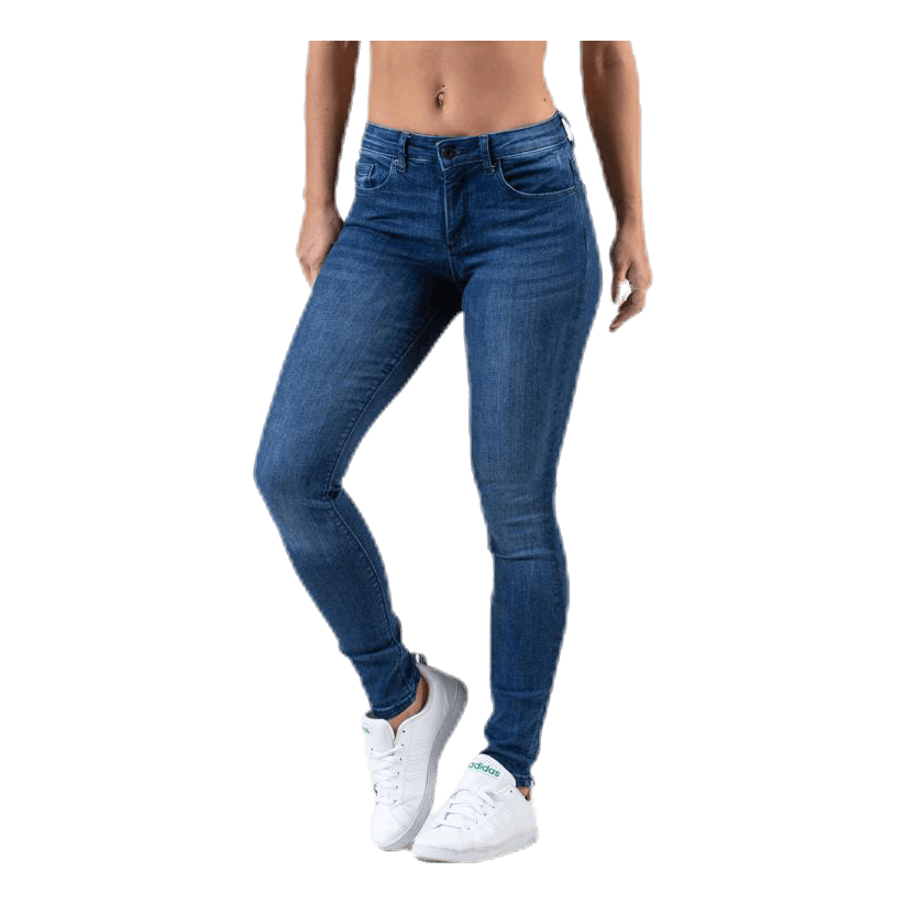 ONLY Carmen Reg Sk Jeans Blue 3 ONLY Carmen Reg Sk Jeans Blue