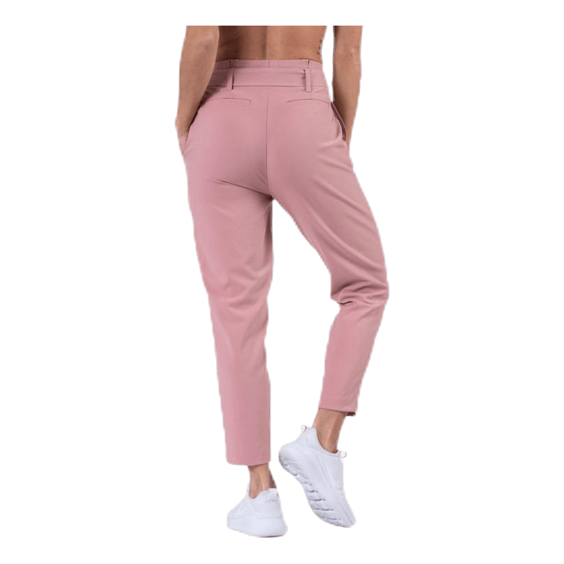 ONLY Nicole Paperbag Ankel Pants Red 4 ONLY Nicole Paperbag Ankel Pants Red - Image 2