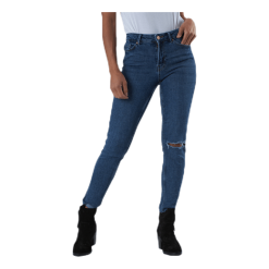 Pieces Lili Slim Mw Cr Dest Blue