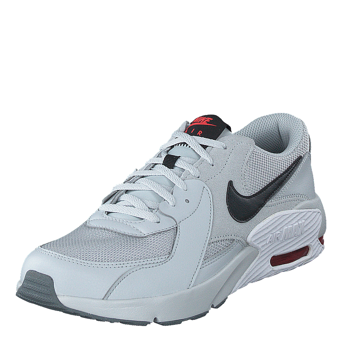Nike Air Max Excee Gs Grey Fog/white/track Red/black 5 Nike Air Max Excee Gs Grey Fog/white/track Red/black - Image 3