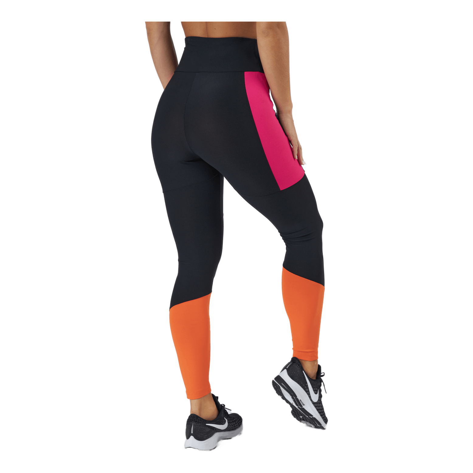 Fila Paula High Waist 7/8 Tight Black-beetroot Purple-mandarin 5 Fila Paula High Waist 7/8 Tight Black-beetroot Purple-mandarin - Image 3