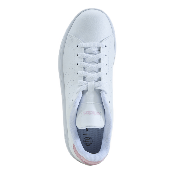 ADIDAS Advantage Cloud White / Cloud White / Aero Pink S18 7 ADIDAS Advantage Cloud White / Cloud White / Aero Pink S18 - Image 5