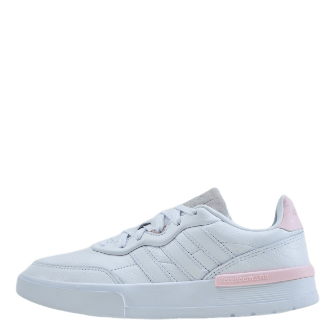 ADIDAS Clubcourt Cloud White / Cloud White / Clear Pink 2 ADIDAS Clubcourt Cloud White / Cloud White / Clear Pink