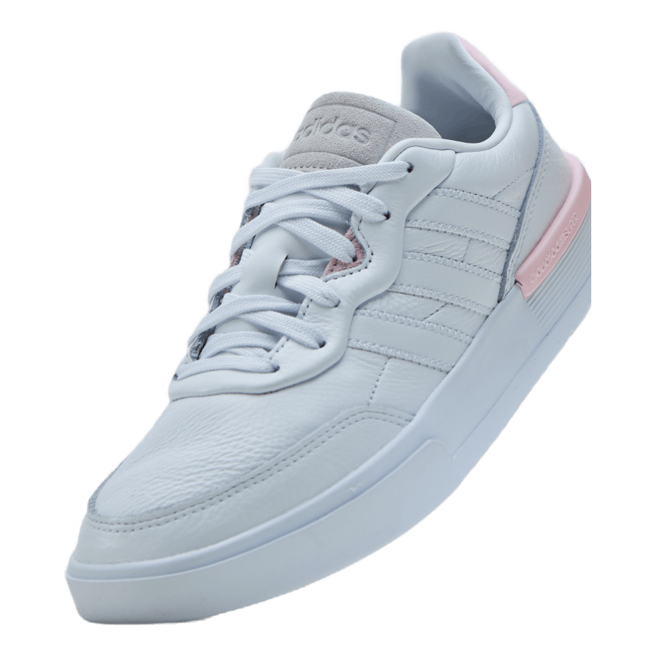 ADIDAS Clubcourt Cloud White / Cloud White / Clear Pink 7 ADIDAS Clubcourt Cloud White / Cloud White / Clear Pink - Image 6