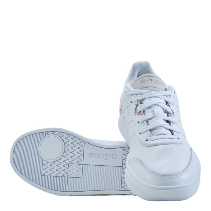 ADIDAS Clubcourt Cloud White / Cloud White / Clear Pink 8 ADIDAS Clubcourt Cloud White / Cloud White / Clear Pink - Image 7