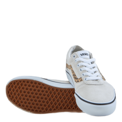 Vans Wm Ward (cheetah Stripe) Marshmallow/w -Majice s tankom Prodajna trgovina 60499 71 008