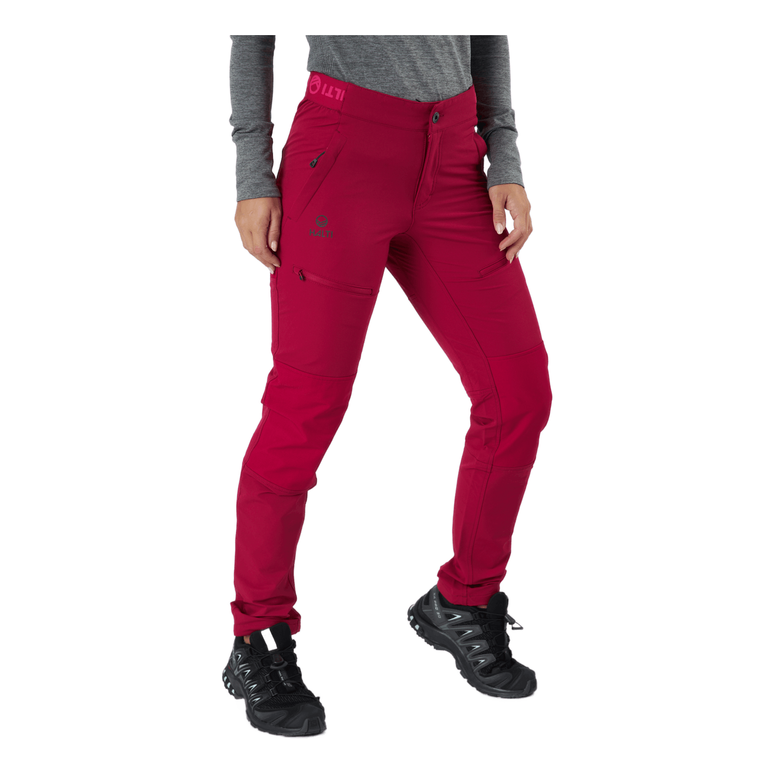 Halti Pallas W Ii Warm Hybrid Pant Cerice Pink 3 Halti Pallas W Ii Warm Hybrid Pant Cerice Pink