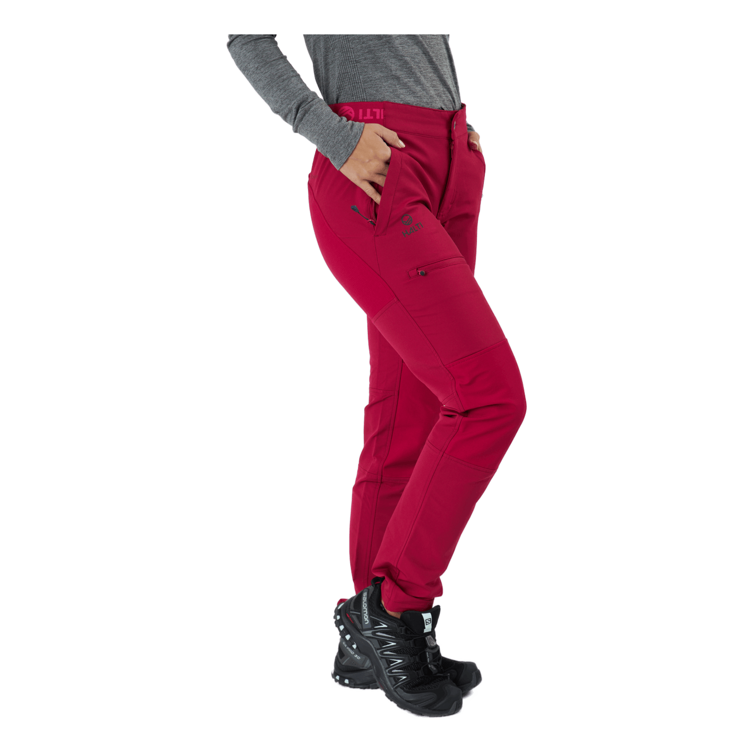 Halti Pallas W Ii Warm Hybrid Pant Cerice Pink 6 Halti Pallas W Ii Warm Hybrid Pant Cerice Pink - Image 4