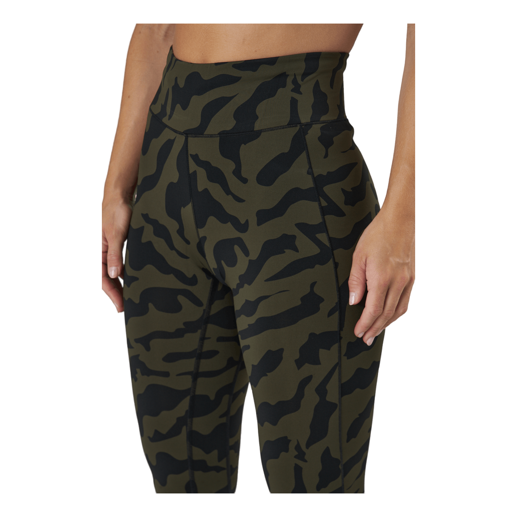 CASALL Iconic Printed 7/8 Tights Escape Green 6 CASALL Iconic Printed 7/8 Tights Escape Green - Image 4