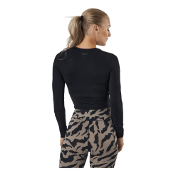 CASALL Crop Long Sleeve Black -Majice s tankom Prodajna trgovina 60502 22 003