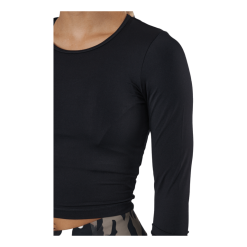 CASALL Crop Long Sleeve Black -Majice s tankom Prodajna trgovina 60502 22 004