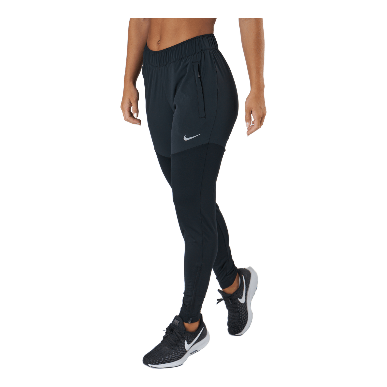 Nike Dri-FIT Essential Women's Running Pants BLACK/REFLECTIVE SILV 3 Nike Dri-FIT Essential Women's Running Pants BLACK/REFLECTIVE SILV