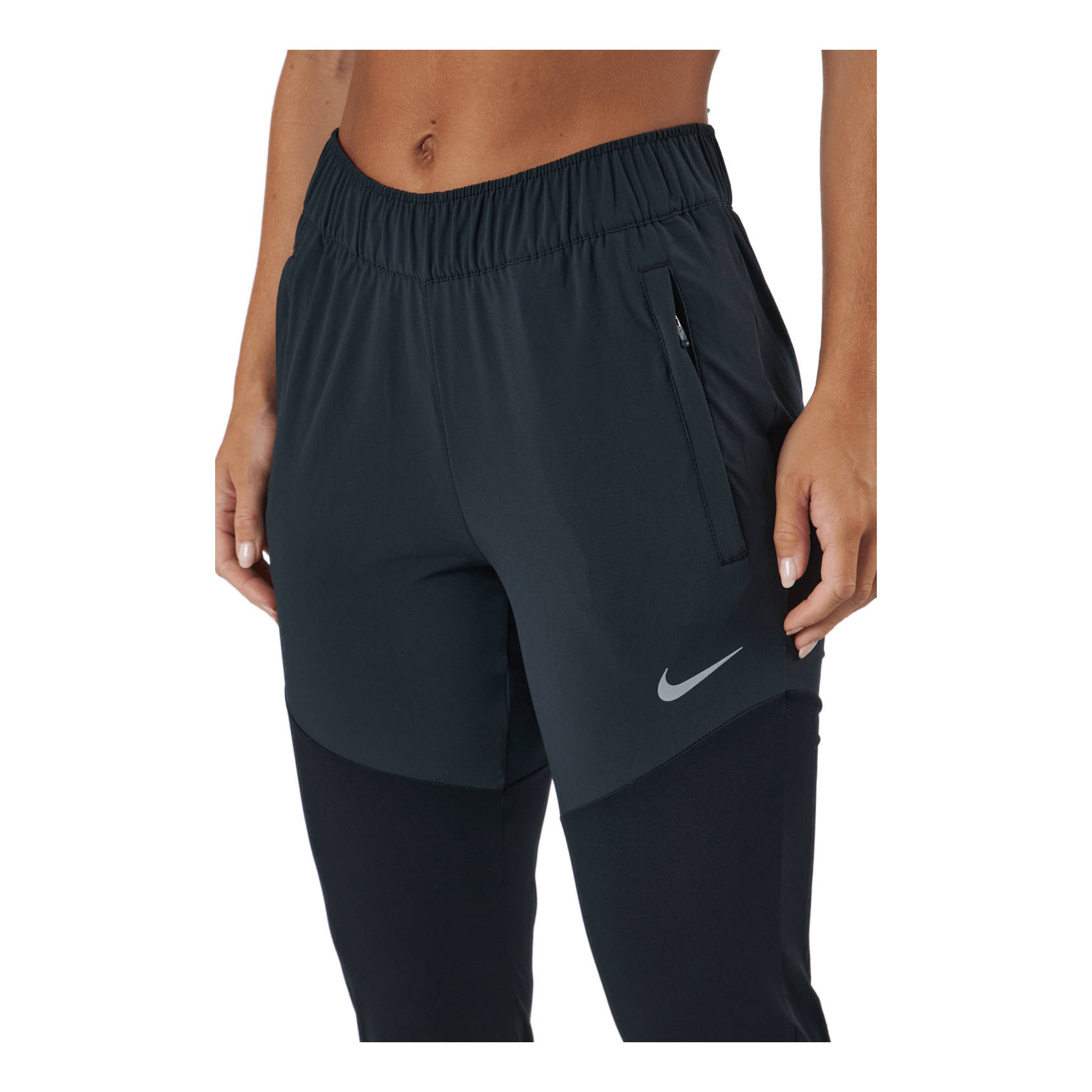 Nike Dri-FIT Essential Women's Running Pants BLACK/REFLECTIVE SILV 6 Nike Dri-FIT Essential Women's Running Pants BLACK/REFLECTIVE SILV - Image 4