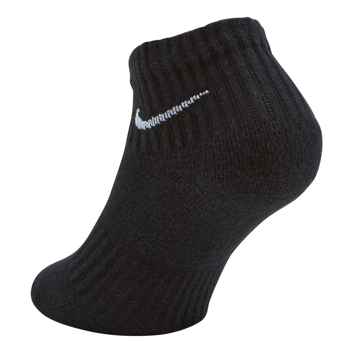 Nike Everyday Cushioned Training Ankle Socks (6 Pairs) BLACK/WHITE 4 Nike Everyday Cushioned Training Ankle Socks (6 Pairs) BLACK/WHITE - Image 2