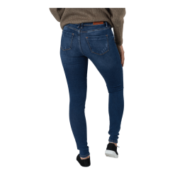 ONLY Onlshape Life Reg Sk Rea703 Dark Blue Denim -Majice s tankom Prodajna trgovina 60519 56 004