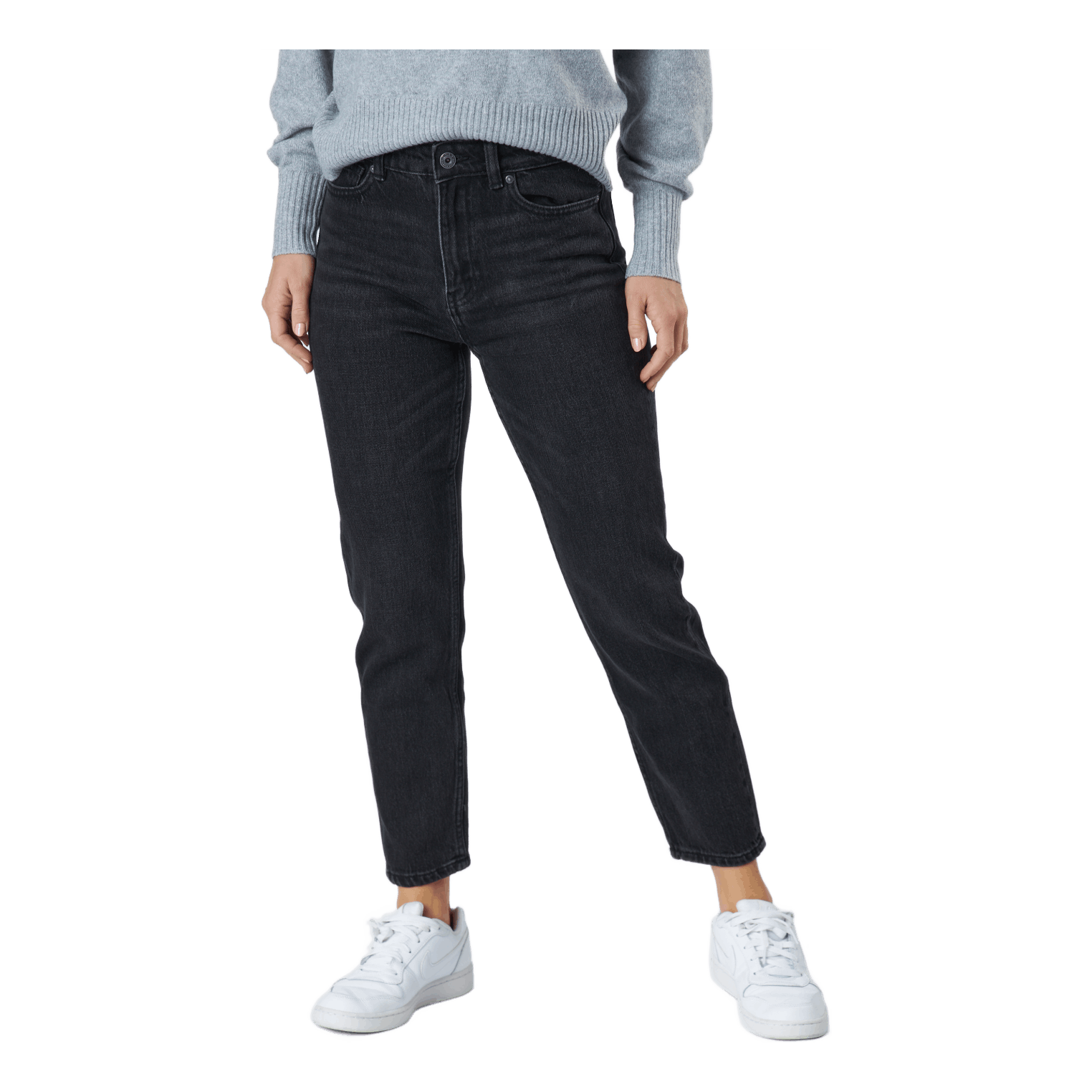 ONLY Onlemily Life Hw Str Ank Dnm N Black Denim 3 ONLY Onlemily Life Hw Str Ank Dnm N Black Denim