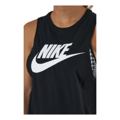 Nike Sportswear Women's Muscle Tank Black/white -Majice s tankom Prodajna trgovina 60548 83 004