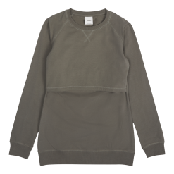 Boob B Warmer Sweatshirt Olive Leaf