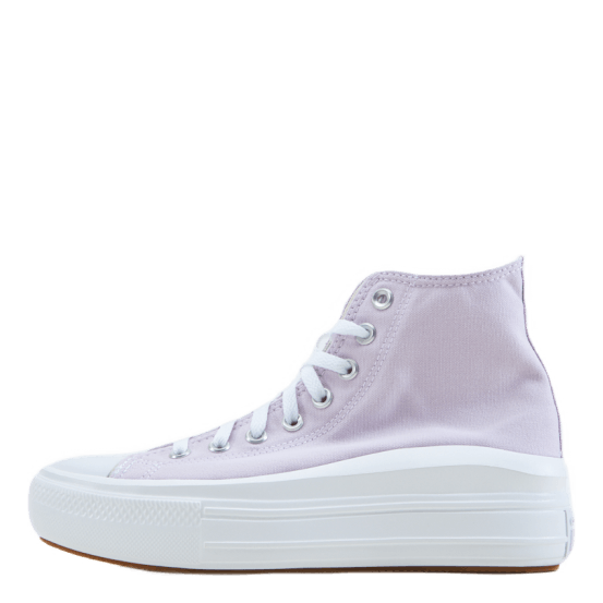 Converse Chuck Taylor All Star Move Pale Amethyst/white/white 3 Converse Chuck Taylor All Star Move Pale Amethyst/white/white